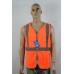 60535# Zipper thin vest with pockets